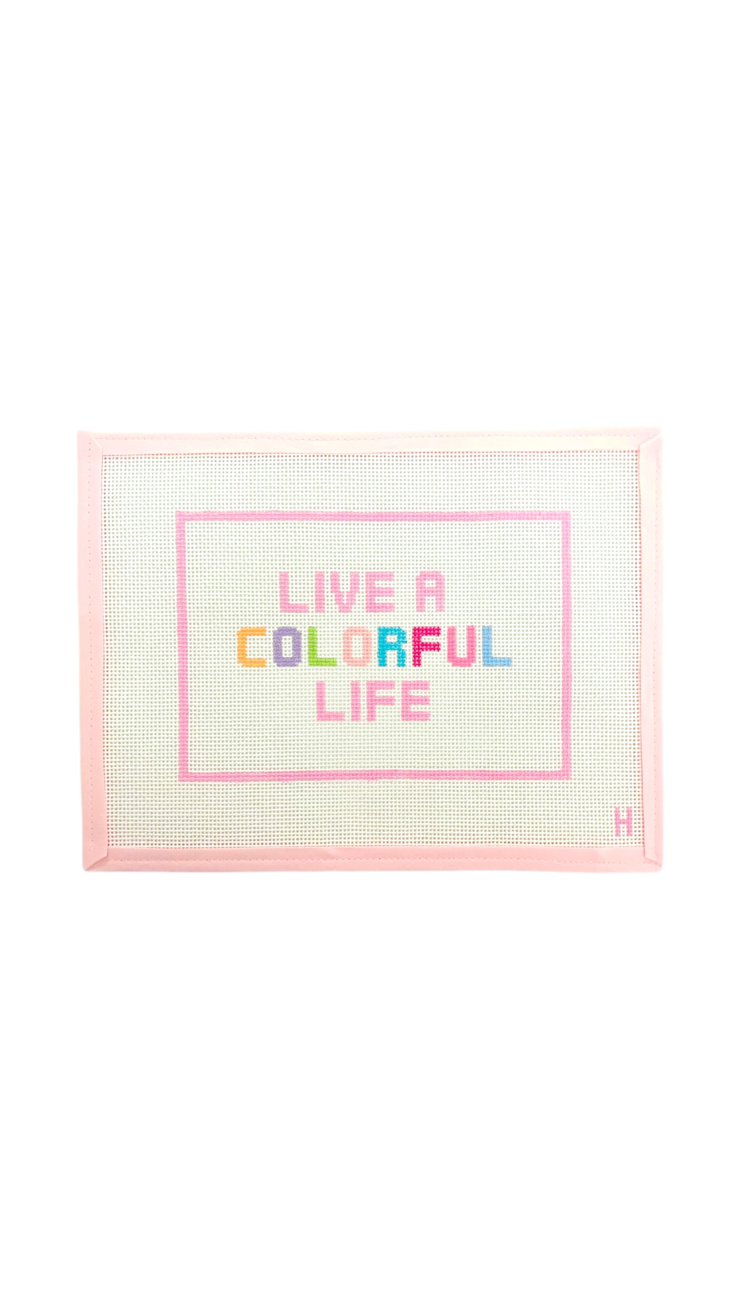 Live a Colorful Life Canvas
