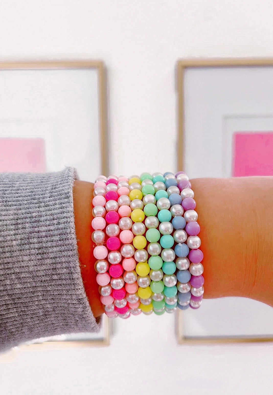 Small Pearl Color Bracelets