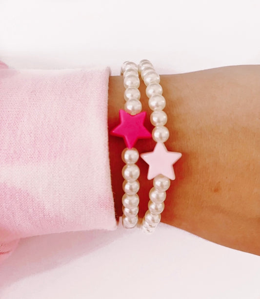 Pearl Star Bracelets